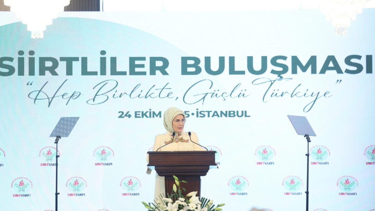 Emine Erdoğan: Siirt benim için bir memleket değil, kardeşlik ve vefa demek