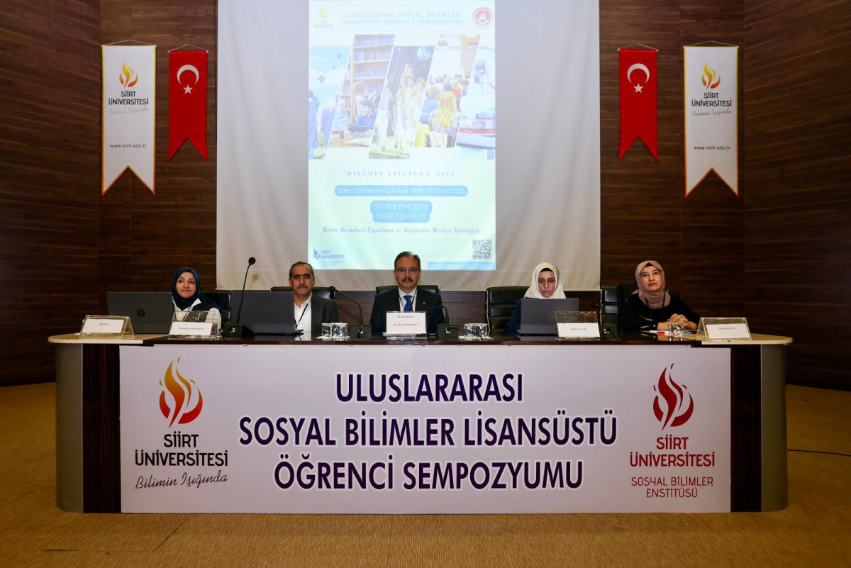 VALİ KIZILKAYA, “BİLİMİN IŞIĞINDA AİLE” TEMALI ULUSLARARASI SEMPOZYUMA BAŞKANLIK ETTİ