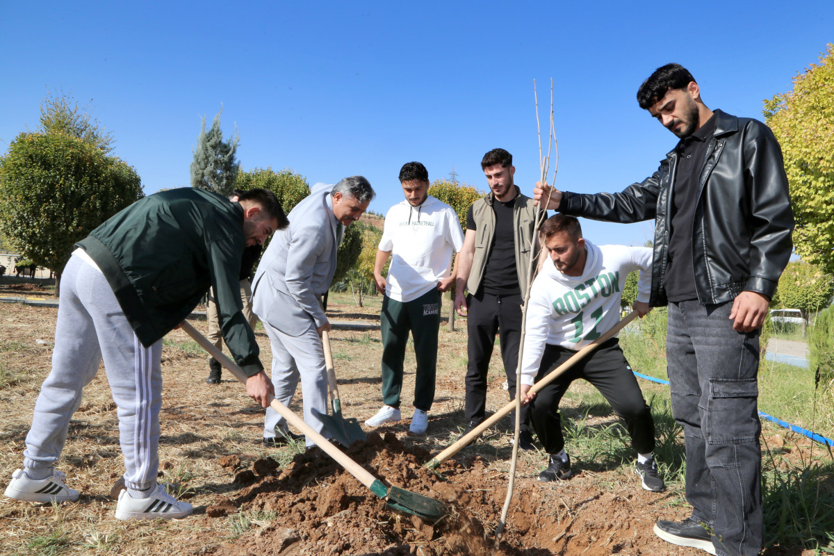 Siirt Üniversitesi’nde Ağaç Dikimi Etkinliği Düzenlendi