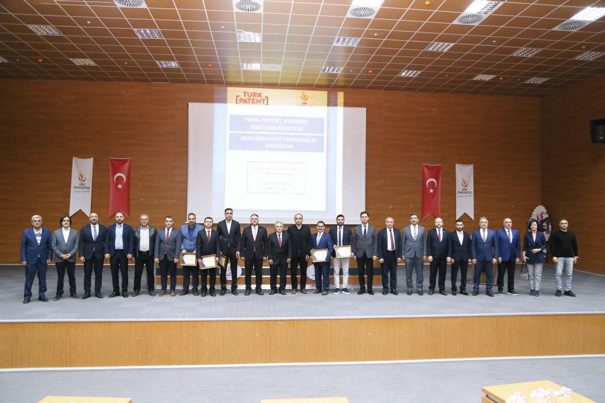 Siirt Üniversitesi’nde Sınai Mülkiyet Farkındalık Programı Düzenlendi 