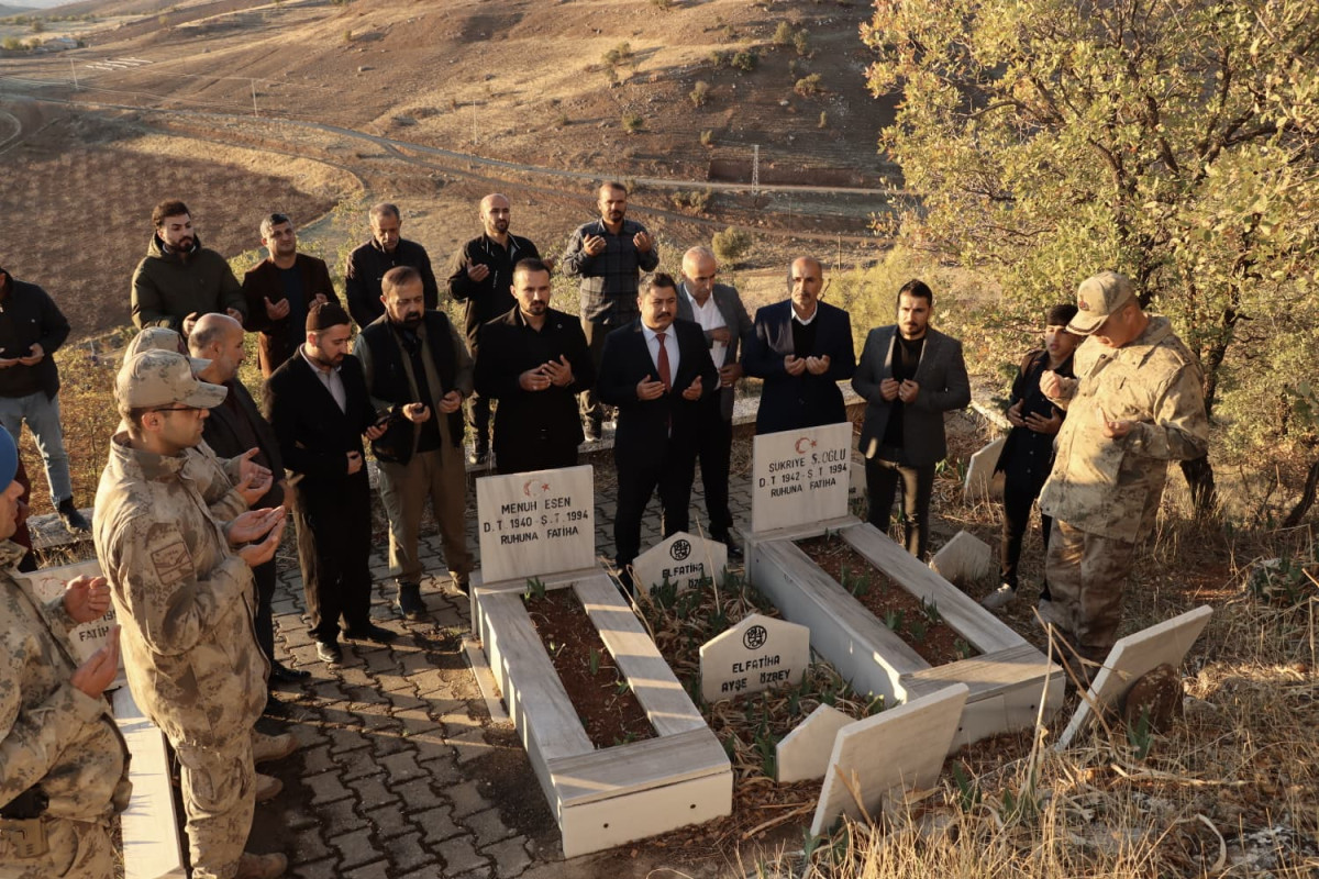 BAYRAKTEPE ŞEHİTLERİ DUALARLA ANILDI