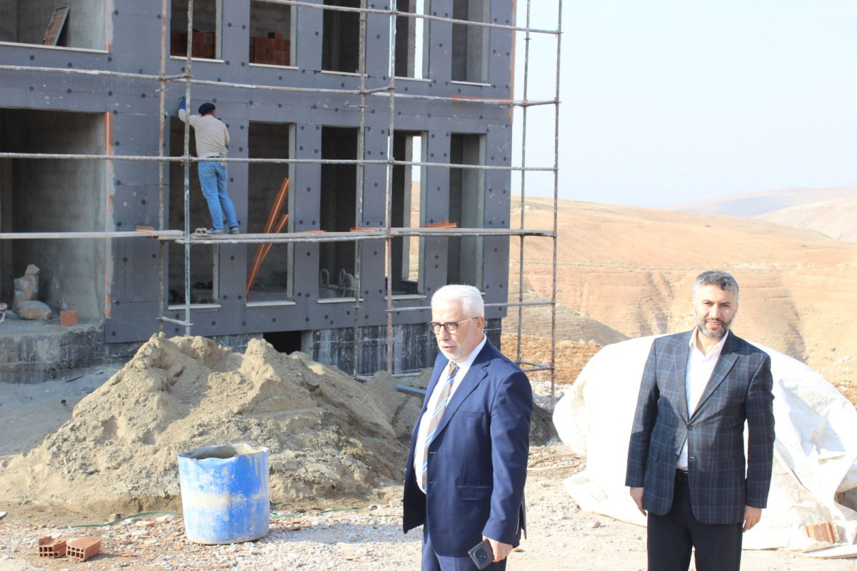 Siirt İl Müftüsü Şakir Pinal’den İnşaatları Devam Eden Cami ve Kur’an Kurslarına İnceleme Bulundu 