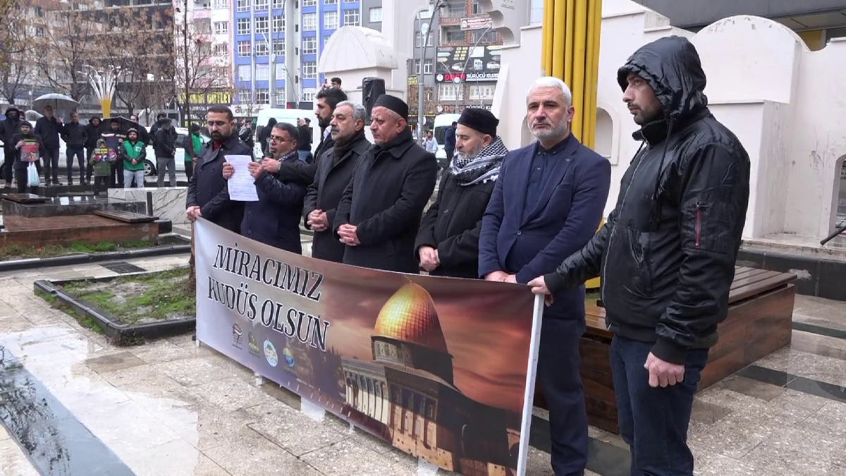 Batman'da Dünya Kudüs Haftası kapsamında Miracımız Kudüs Olsun