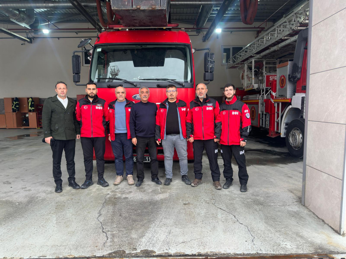 iirt İHH ve İtfaiye Müdürlüğü Arasında İş Birliği Görüşmesi