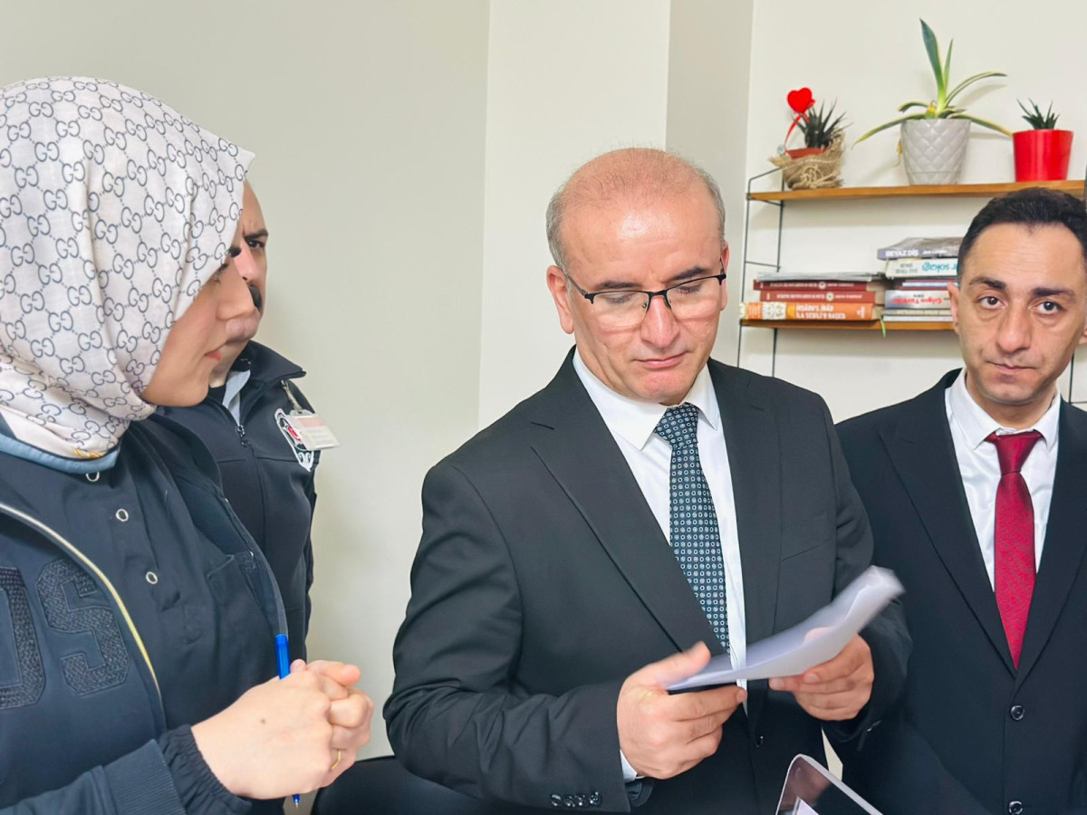 Başhekimi Prof. Dr. Servet Yolbaş’tan Polikliniklere Ziyaret