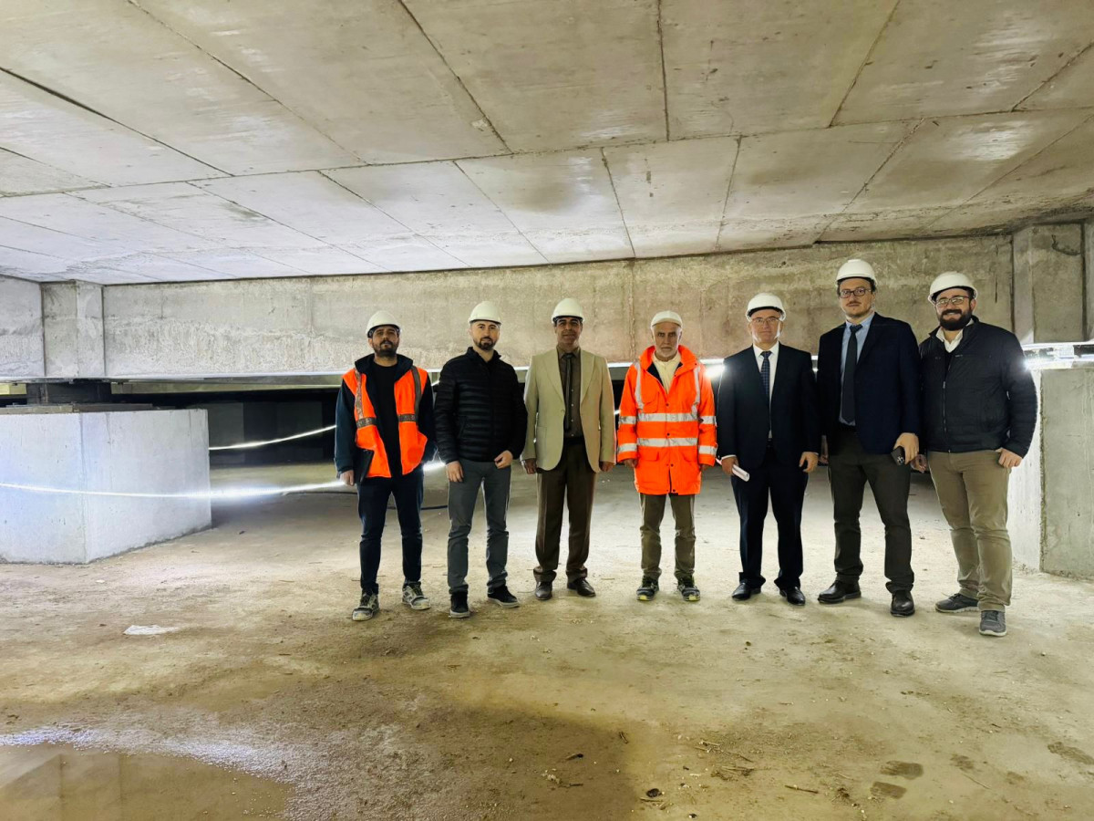 Siirt Eğitim ve Araştırma Hastanesi Ek Hizmet Binasında Çalışmalar Yerinde İncelendi