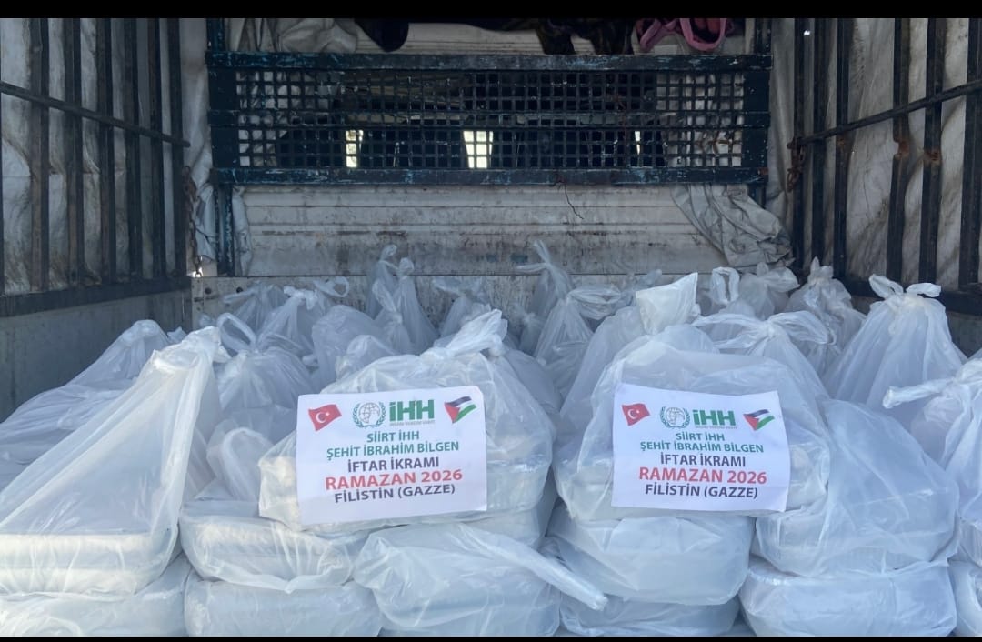 Şehit İbrahim BİLGEN Adına Gazze’de 1500 Kişiye İftar Yemeği Verildi