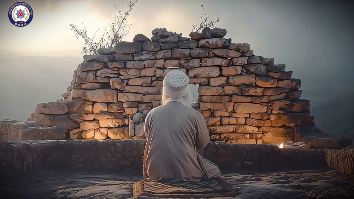 Bu gün yoğun yağışlarla beraber gerçekleşmeyen ışık hadisesi İl emniyet müdürlüğü hazırladığı kliple gerçekleşti