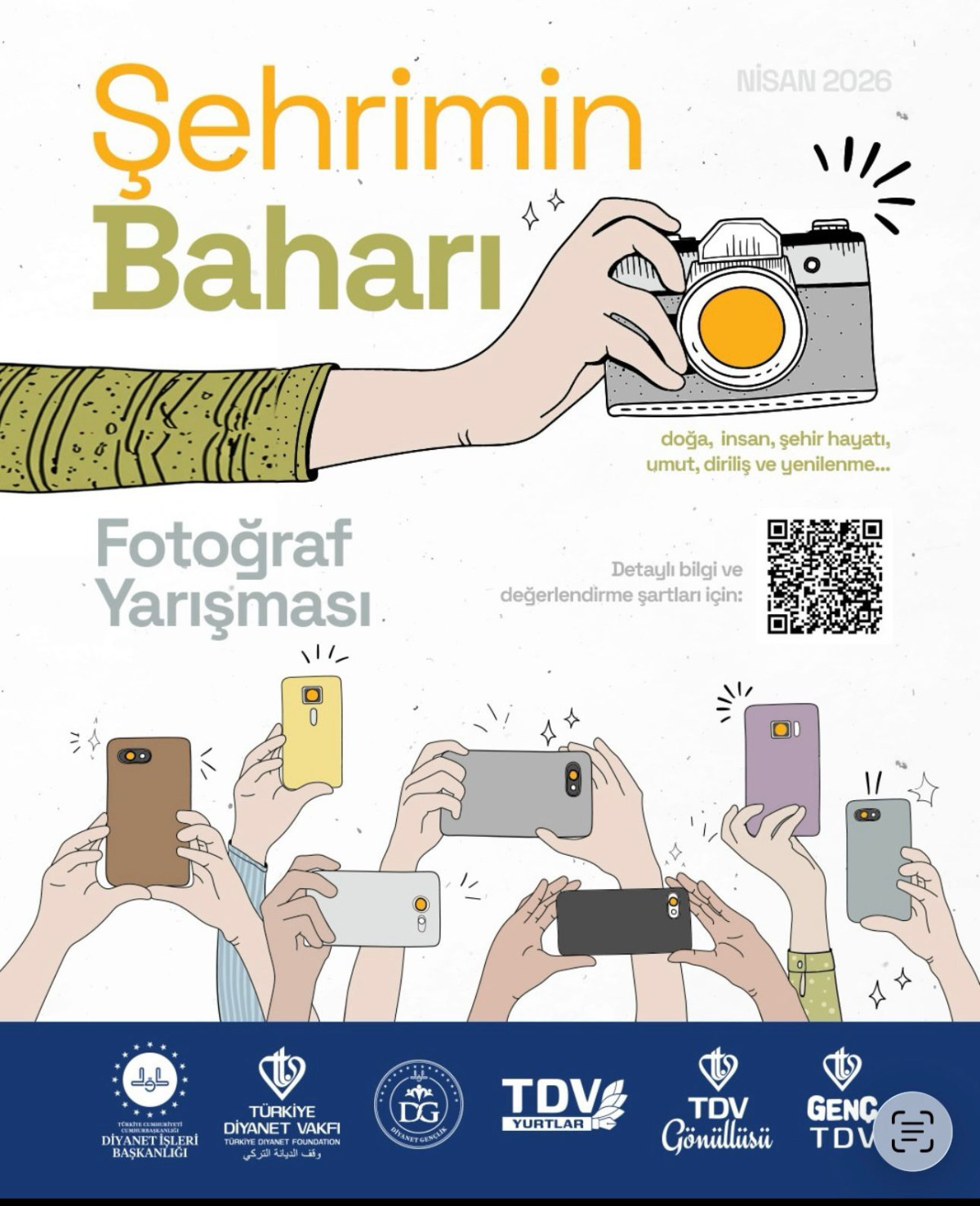 ŞEHRİMİN BAHARI” FOTOĞRAF YARIŞMASI BAŞLIYOR! ✨