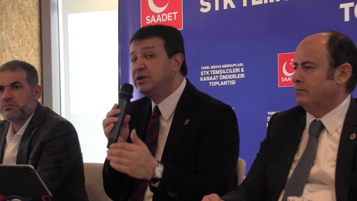 Saadet Partisi Genel Başkanı Arıkan, Siirt'te STK temsilcileriyle buluştu