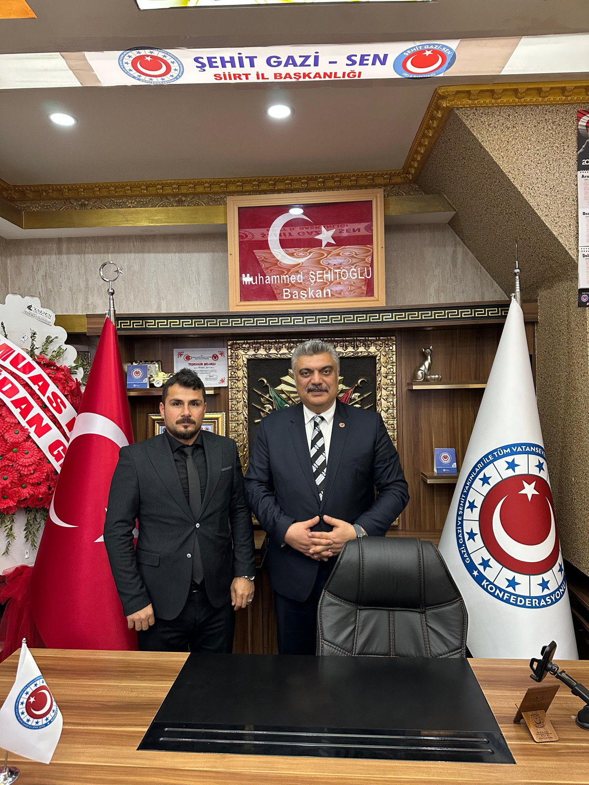 Gazi – Sen Sendikası Siirt İl Başkanlığı Düzenlenen Törenle Açılışı Yapıldı