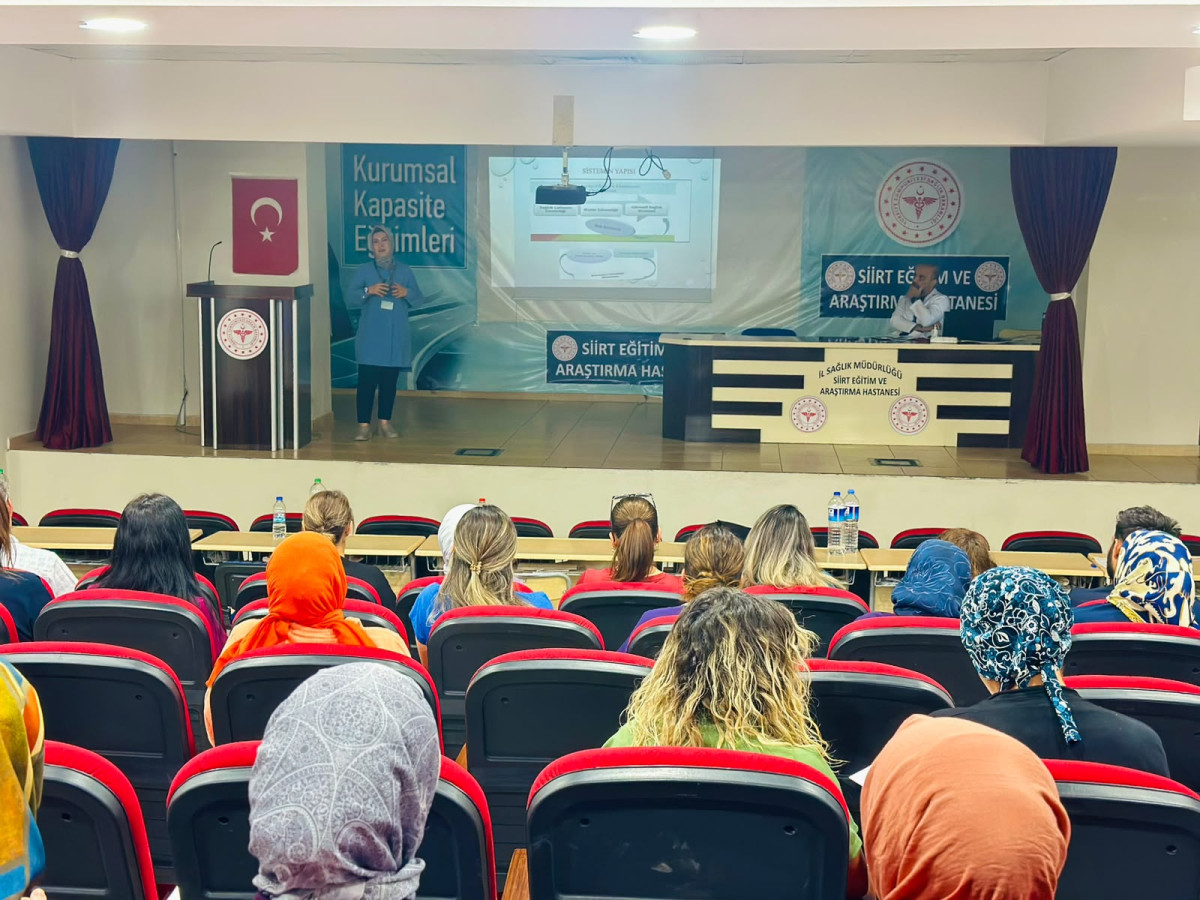 Siirt Eğitim ve Araştırma Hastanesi’nde “Sağlıkta Kalite Eğitimleri” Gerçekleştirildi