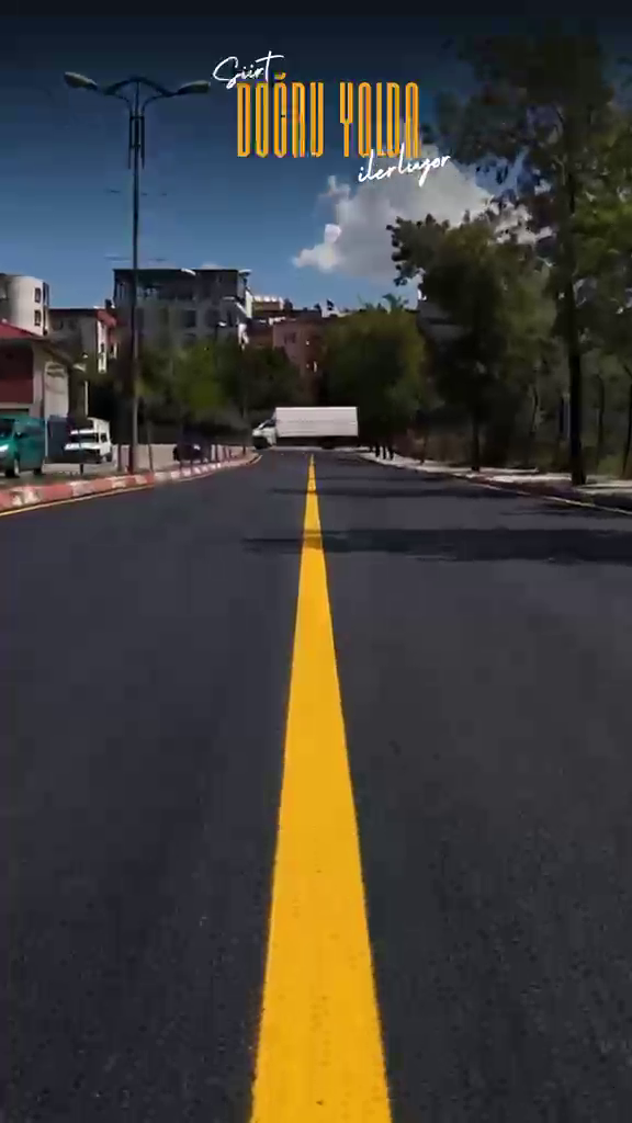 SİİRT'TE 41 NOKTADA 26 KİLOMETRELİK YOL YENİLEME TAMAMLANDI. 51 BİN TON BSK ASFALT KULLANILDI. 