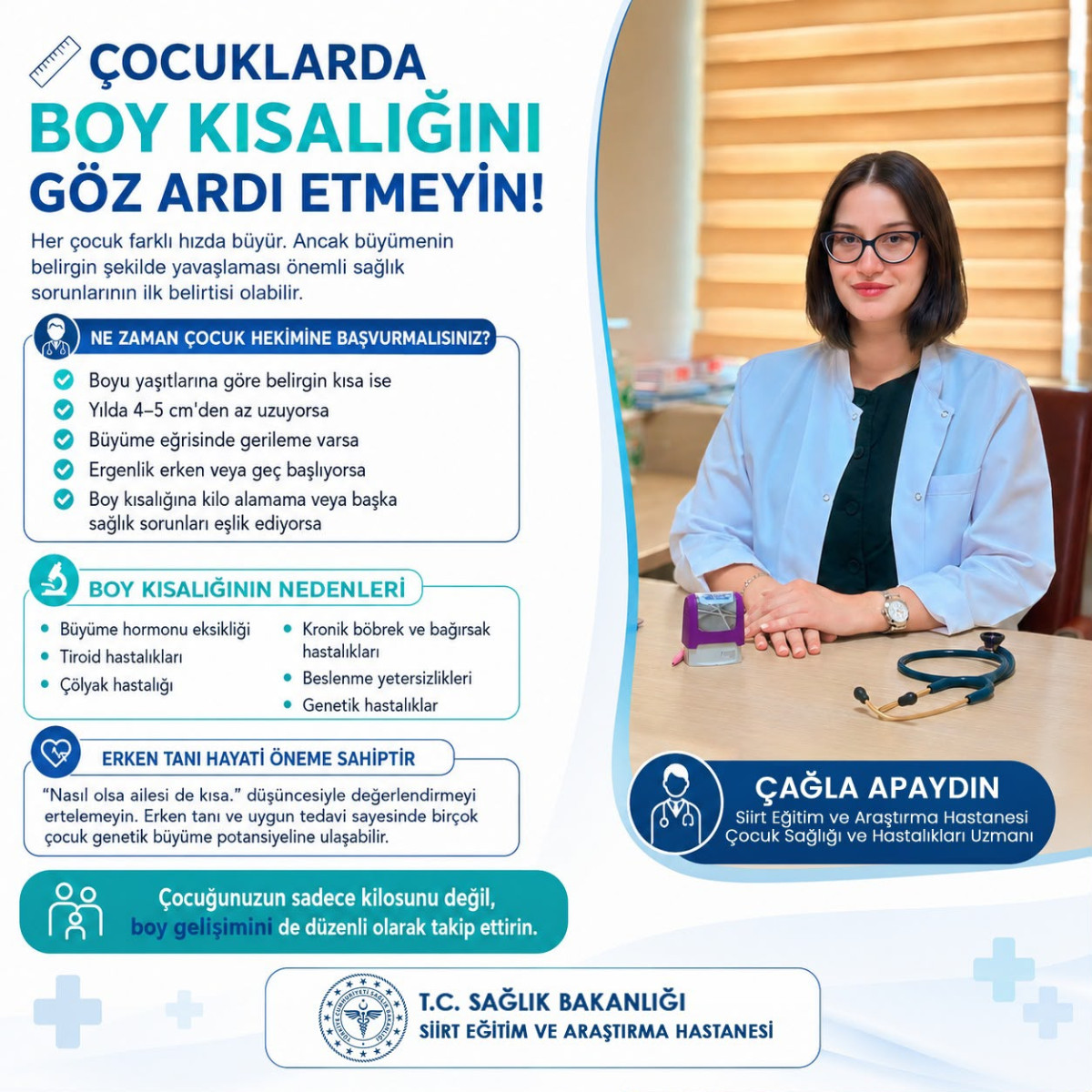 Çocuklarda Boy Kısalığında Erken Tanı Tedavi Başarısını Artırıyor