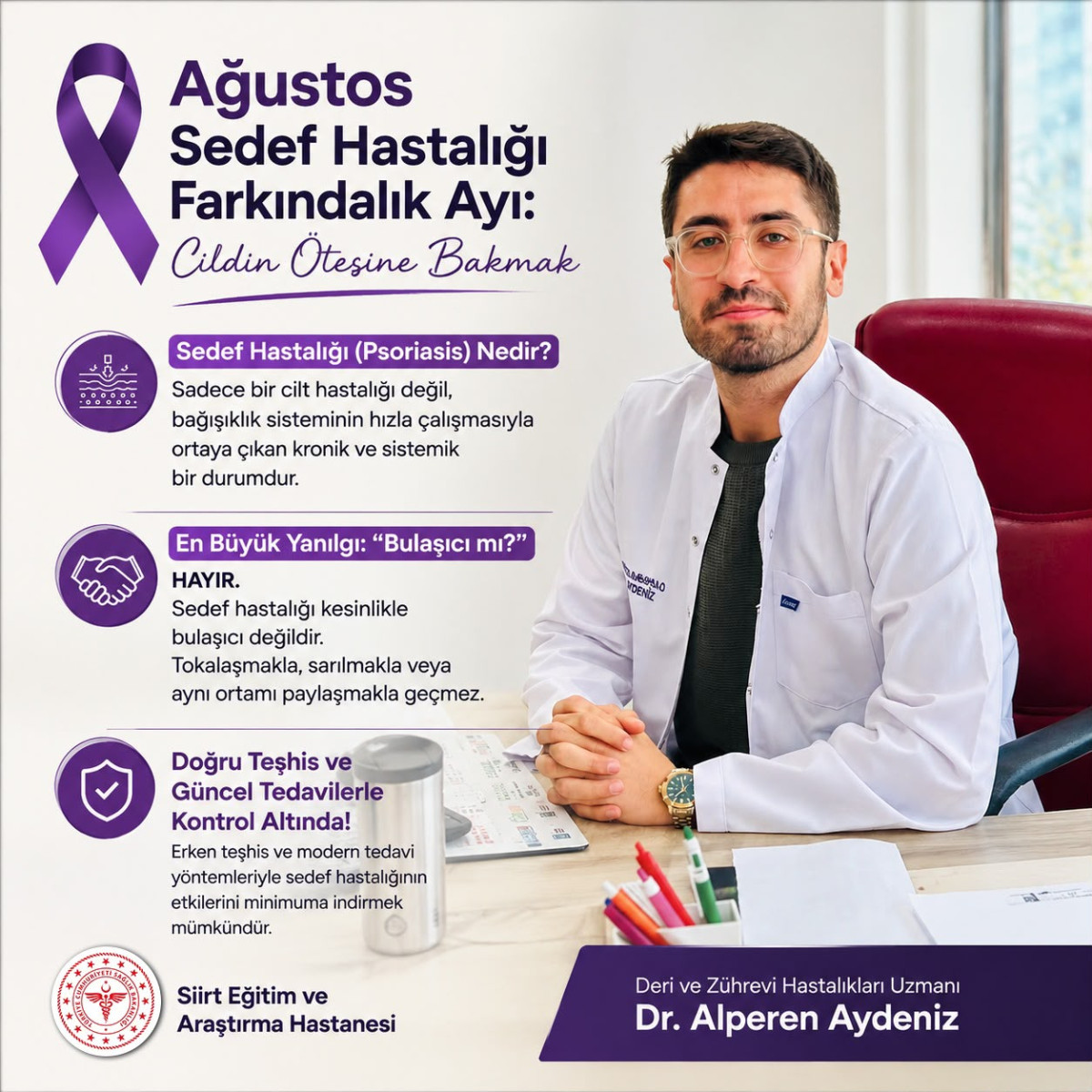 Ağustos Sedef Hastalığı Farkındalık Ayı: Cildin Ötesine Bakmak
