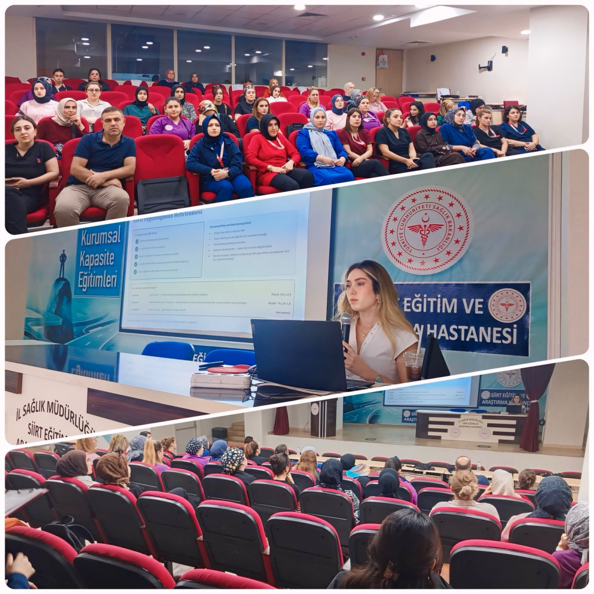 Siirt Eğitim ve Araştırma Hastanesi’nde Sezaryen Sonrası Normal Doğum (SSVD) Eğitimi Düzenlendi