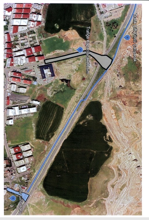 SİİRT-PERVARİ ÇEVRE YOLU’NDA ÇALIŞMALAR NEDENİYLE BAZI YOLLAR TRAFİĞE KAPATILACAK
