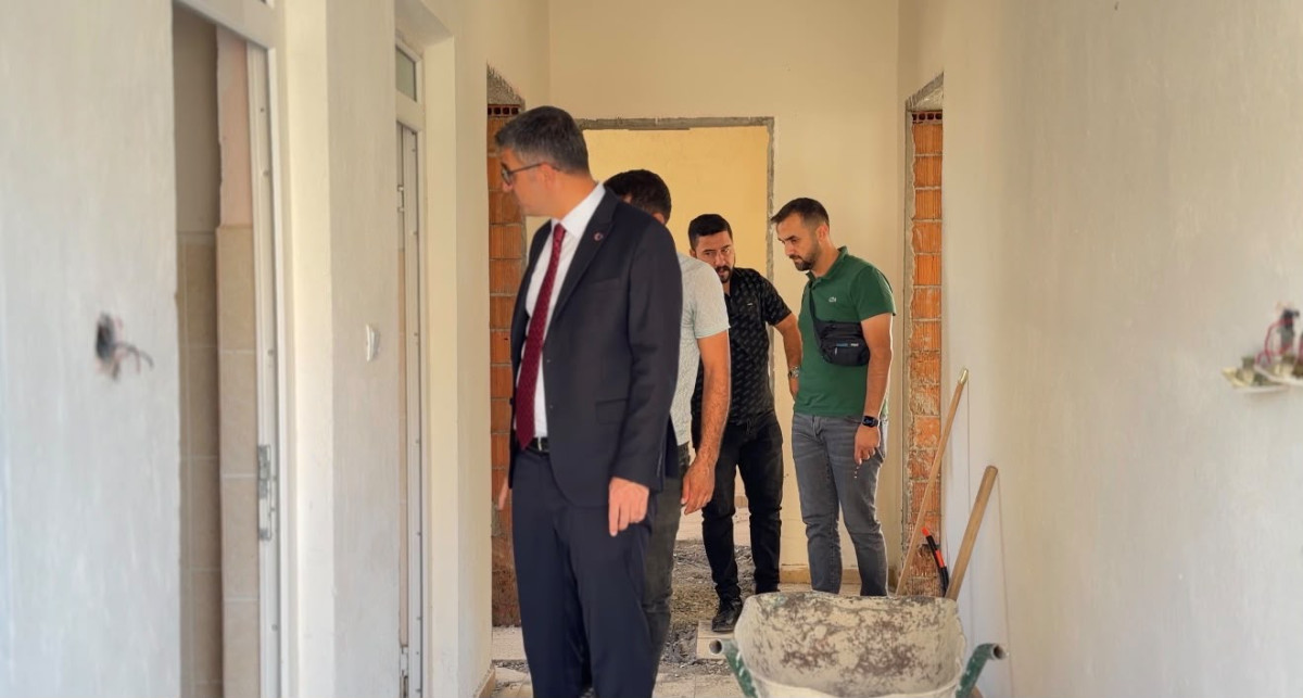 İl Sağlık Müdürü Uzm. Dr. Besim HACIOĞLU, yapımı devam eden sağlık yatırımlarını yerinde inceledi.