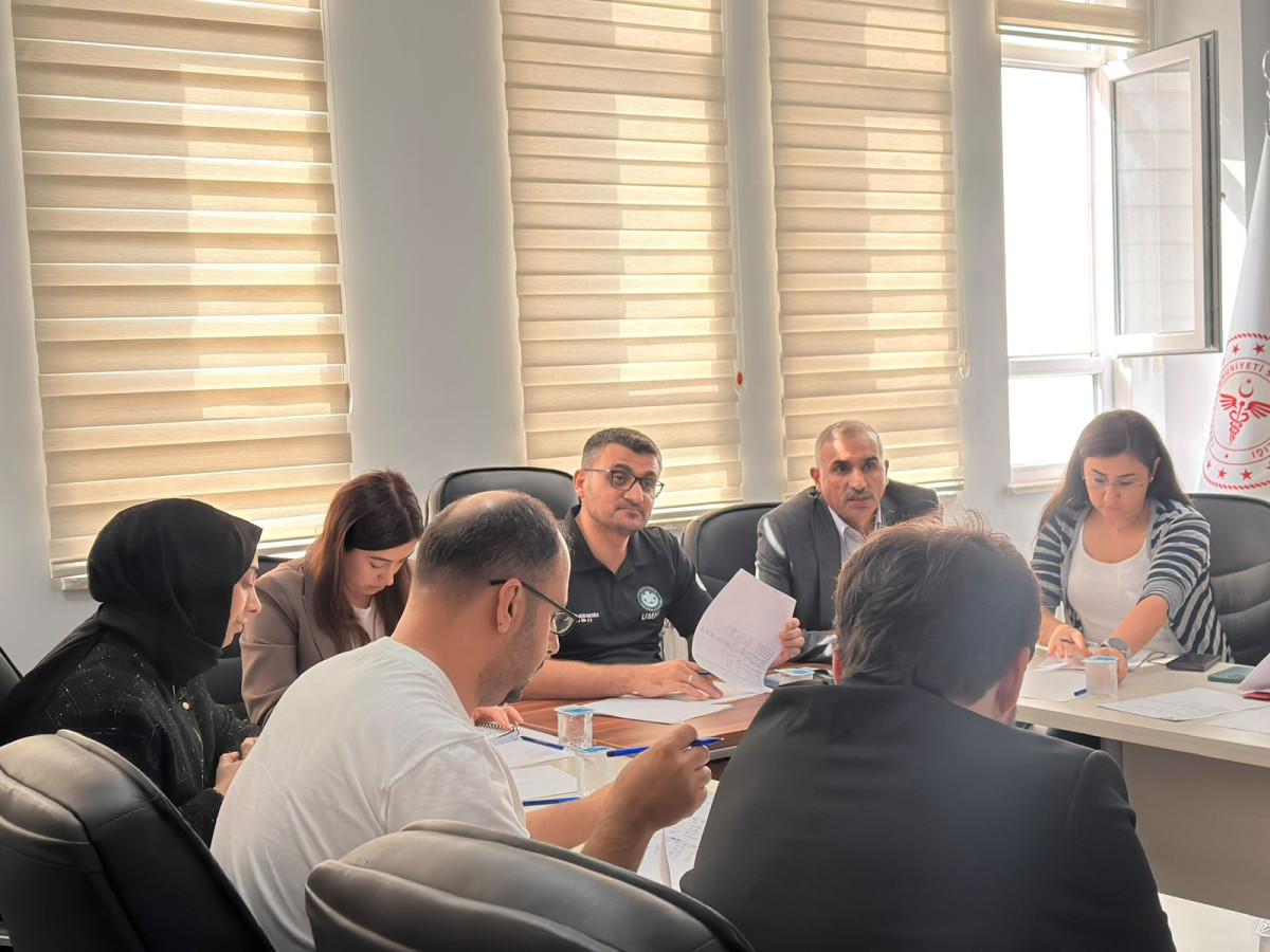 Toplum Sağlığı Merkezleri Başkanlarıyla Değerlendirme Toplantısı Gerçekleştirildi