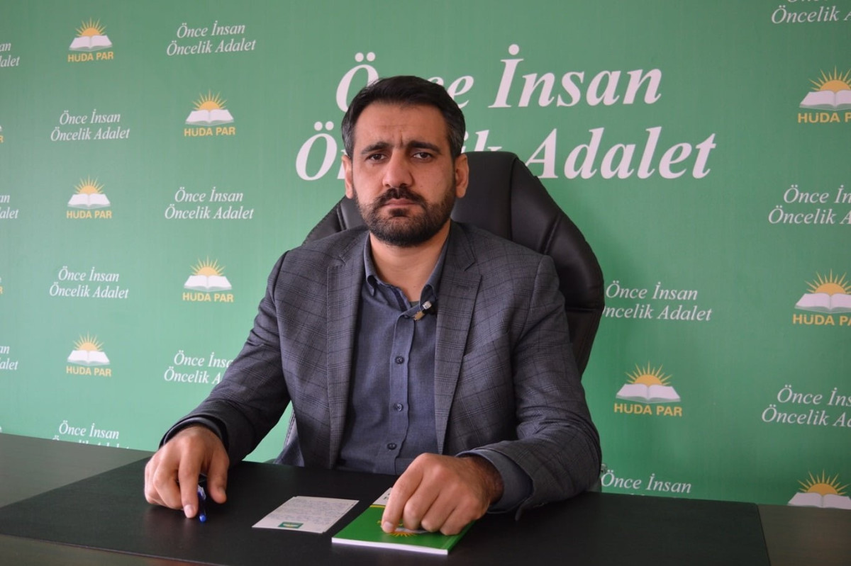 HÜDA PAR Siirt İl Başkanı Abdulhakim Tekin, 