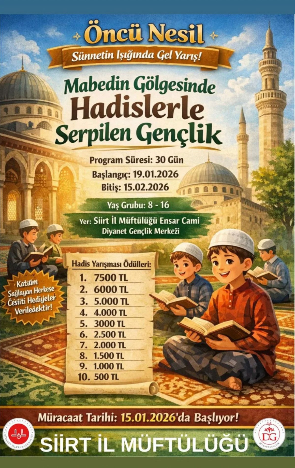 Hadislerle Serpilen Bir Nesil Yetişiyor