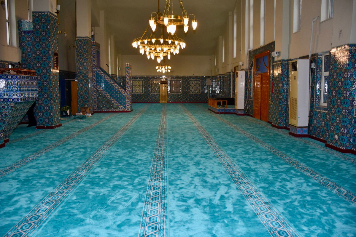 SİİRT BELEDİYESİ YANGINDA ZARAR GÖREN CAMİYİ RAMAZAN’A HAZIR HALE GETİRİLDİ!