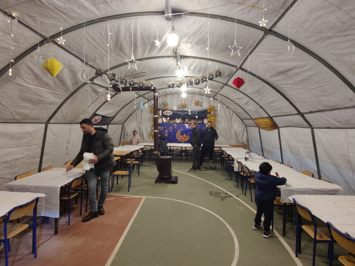 Selahaddin Eyyubi İmam Hatip orta okulludan ramazan geleceneği yaşatıyorlar