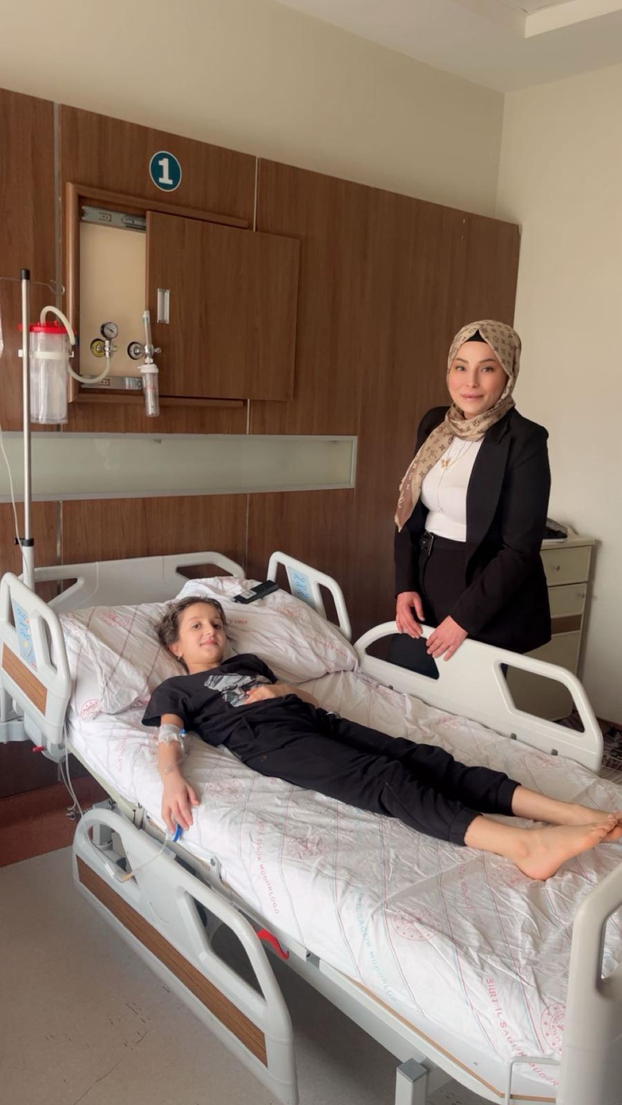 BBP SİİRT KADIN KOLLARI BAŞKANI AYNUR ÇOKAL’DAN HASTANE ZİYARETİ