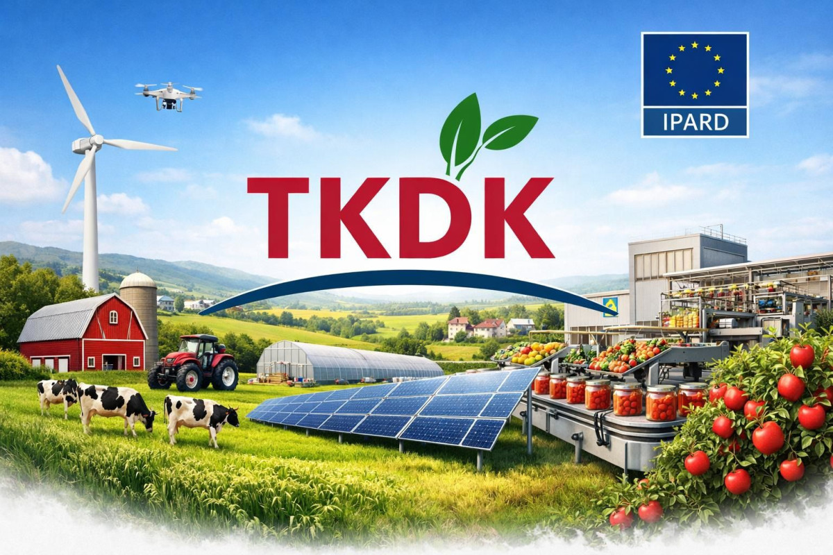 TARIM VE KIRSAL KALKINMAYI DESTEKLEME KURUMU (TKDK),  IPARD III PROGRAMI KAPSAMINDA 2026 YILI ÇAĞRI TAKVİMİNİ YAYINLADI