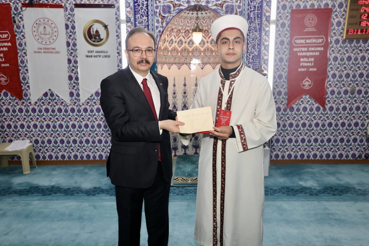 Genç Hatipler Hutbe Okuma Yarışması 8. Bölge Finali Siirt’te Gerçekleştirildi!