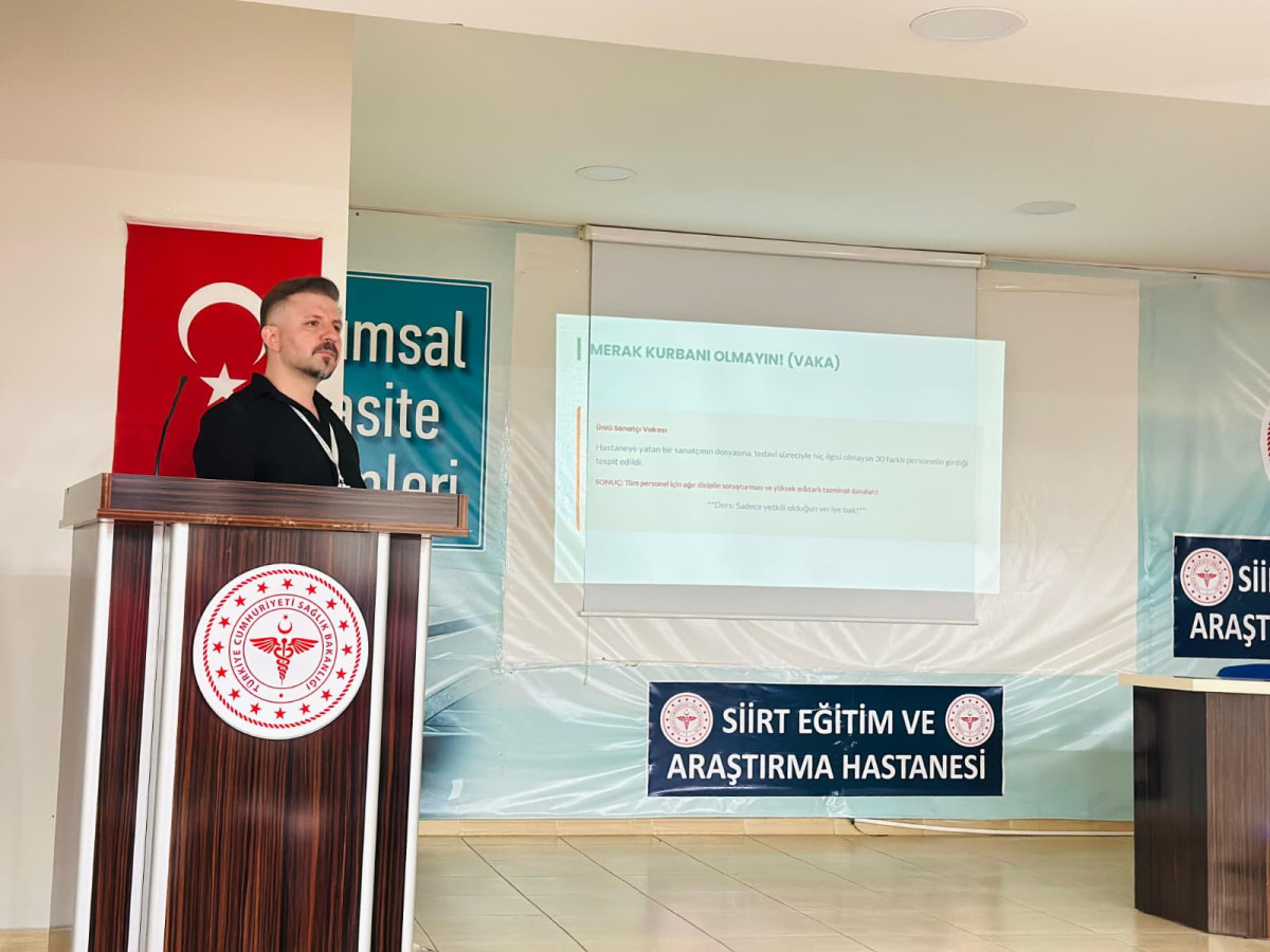 Bilgi Güvenliği ve Siber Farkındalık Eğitimi Düzenlendi