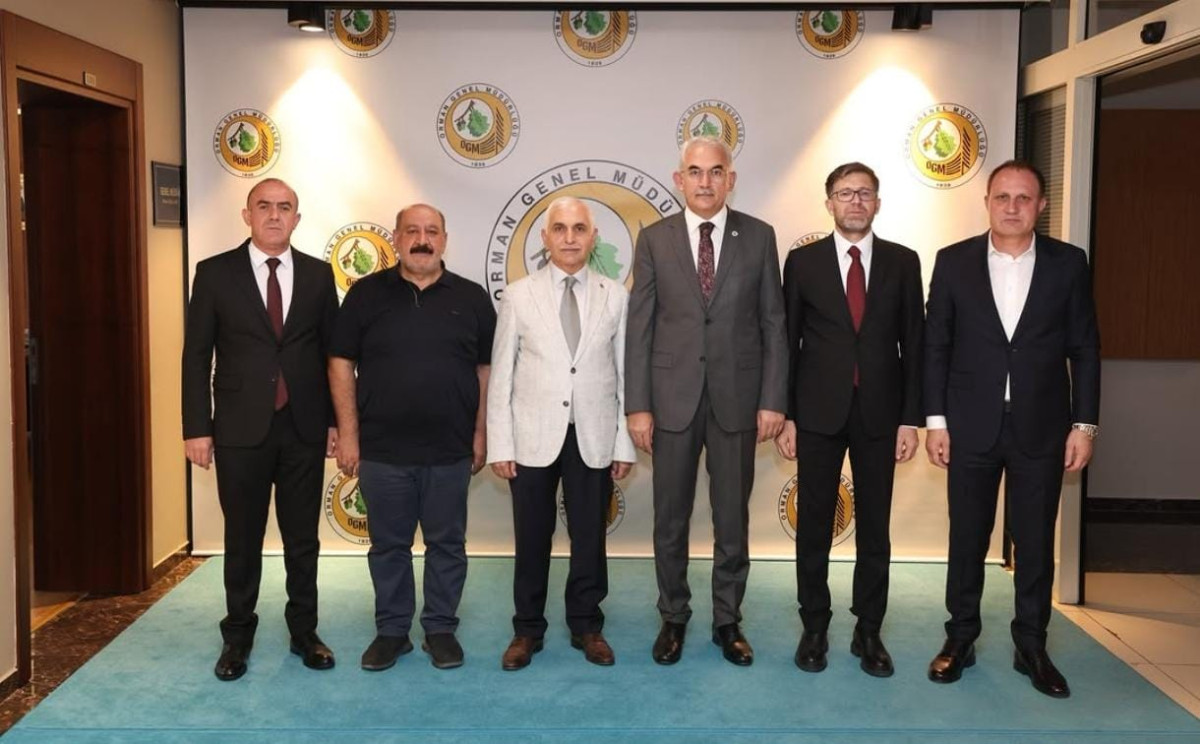 AK Parti Siirt Heyetinden Orman Genel Müdürlüğüne Ziyaret etti