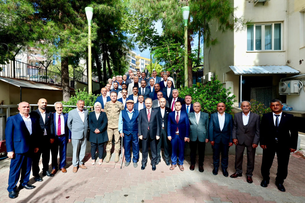 VALİ KIZILKAYA,”19 EKİM MUHTARLAR GÜNÜ